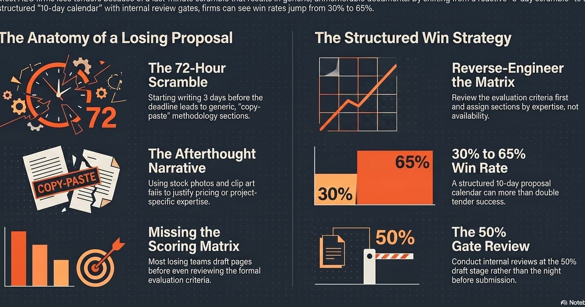 Why Your Proposal Process Is Losing You Tenders